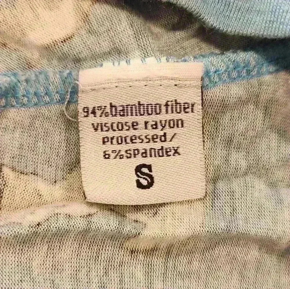 Blue Platypus Women's Blue Bamboo Fox Dress Size Small - Picture 6 of 7